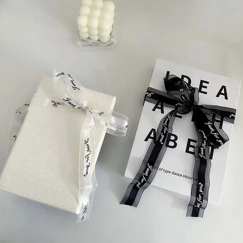 Dây Ruy Băng Lụa 100cm Dùng Gói Quà Giáng Sinh