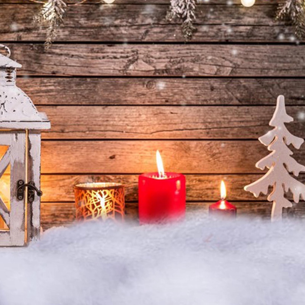 Cuộn Thảm Bông Tuyết Mềm Mại Trang Trí Làng Và Trong Nhà bông phủ gốc cây thông,trang trí noel