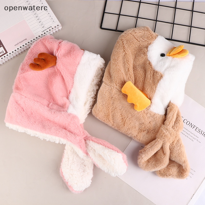 Openwaterc Mũ Len Lông Cừu Trùm Đầu Bảo Vệ Tai Chống Gió Giữ Ấm Mùa Đông Cho Bé Trai Bé Gái vn