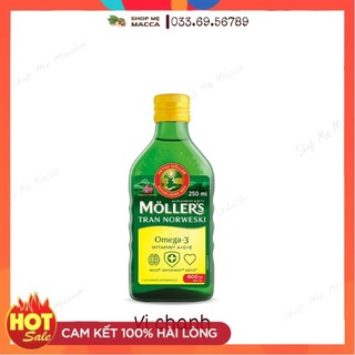 Dầu gan cá tuyết Omega 3 DHA Moller's Tran