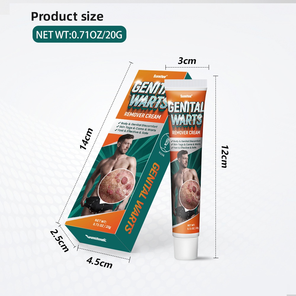 Genital Thuốc Mỡ Trị Mụn Thịt Dư Trên Da Tiện Dụng