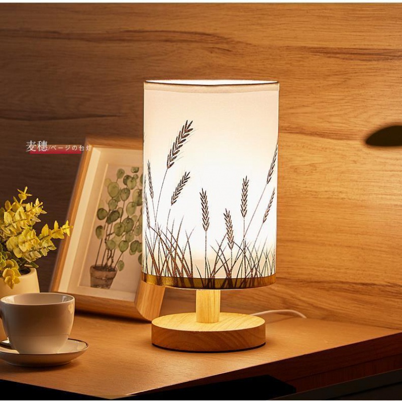 Đèn bàn/đèn ngủ LED/phòng ngủ phong cách retro đầu giường học cắm đèn trang trí ký túc xá tiết kiệm năng lượng