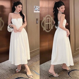 Đầm 2 dây dáng dài midi Emilyshop (TX)