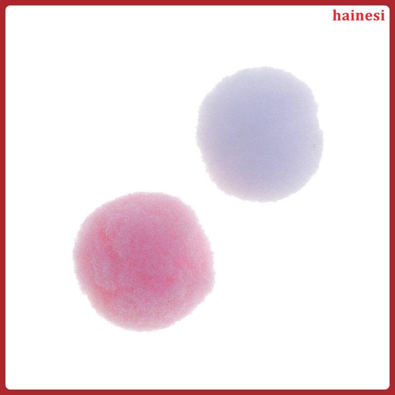 Set 200 Kẹp Tóc Đính Bóng Lông Nhân Tạo Nhiều Màu Sắc Thủ Công Cho Bé matas para poms Nghệ Thuật Và Trẻ Em