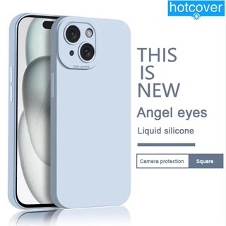 Ốp Điện Thoại silicone Mềm Màu Trơn Cho iphone 15 pro max 15 plus 15pro 15plus 14pro