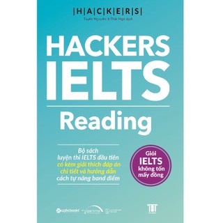 Sách > HACKERS IELTS: Reading (Tái Bản Mới Nhất - Dòng sách ngoại ngữ GAMMA) - Mvn Books