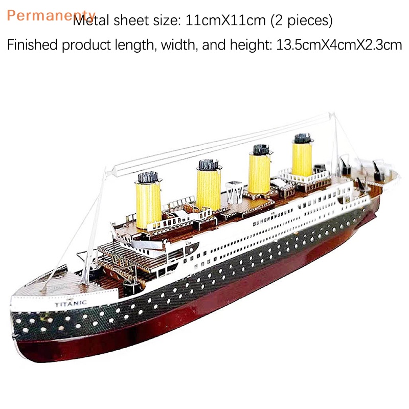 Bộ Đồ Chơi Lắp Ráp Mô Hình Tàu titanic Nhiều Màu Sắc diy Dành Cho Trẻ Em
