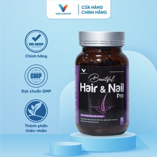 Viên uống phục hồi hư tổn tóc và chăm sóc móng Beautiful Hair & Nail Pro