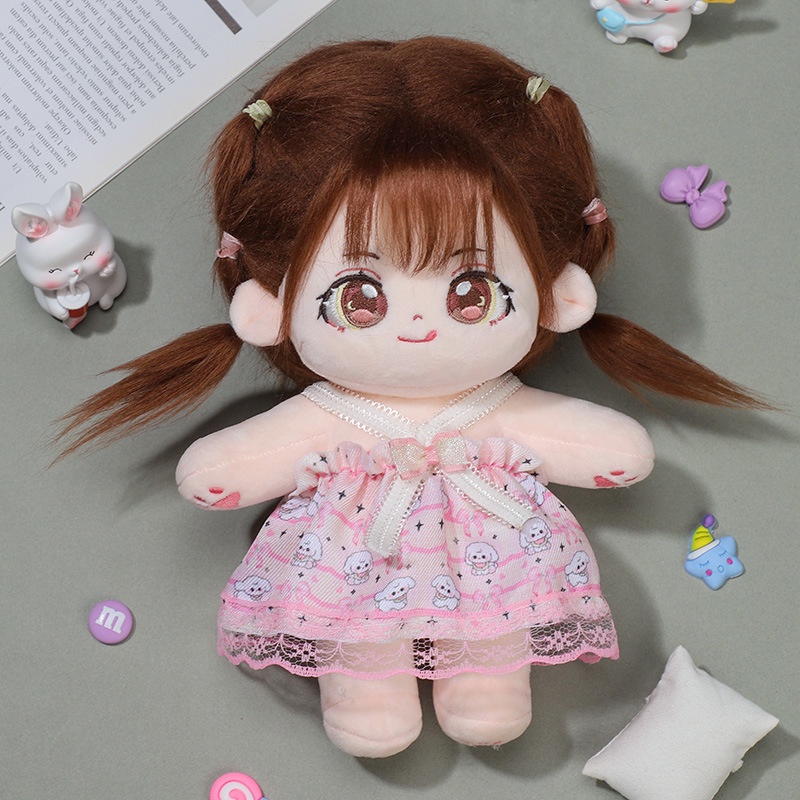 Búp Bê Thời Trang Bằng cotton 20cm Dễ Thương