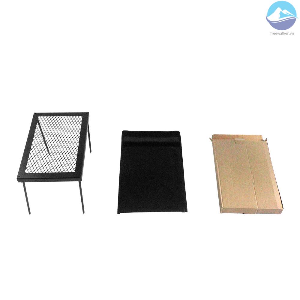 Foldable Grill Stand Table for Camping and Backyard Cooking