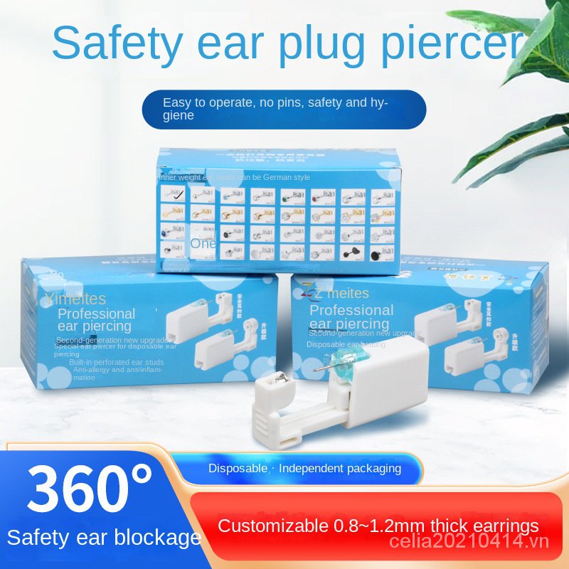 Set 24 Hộp Khuyên Tai Dùng Một Lần Phong Cách Mới