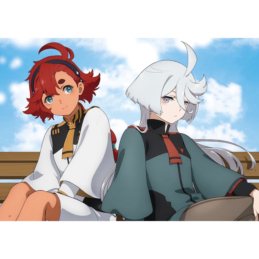 Poster Anime Mobile Suit Gundam The Witch from Mercury GIẤY DECAL Tranh Dán Tường Anime/Manga Gundam PT12