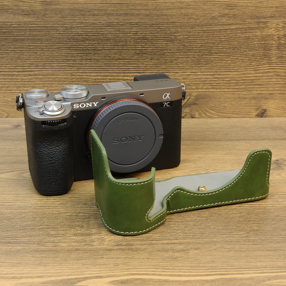 Bao Da pu a7c2 Bảo Vệ Toàn Diện Cho Máy Ảnh sony a7cii a7cm2 a7c ii a7c mark ii alpha 7c ii ilce-7cm2
