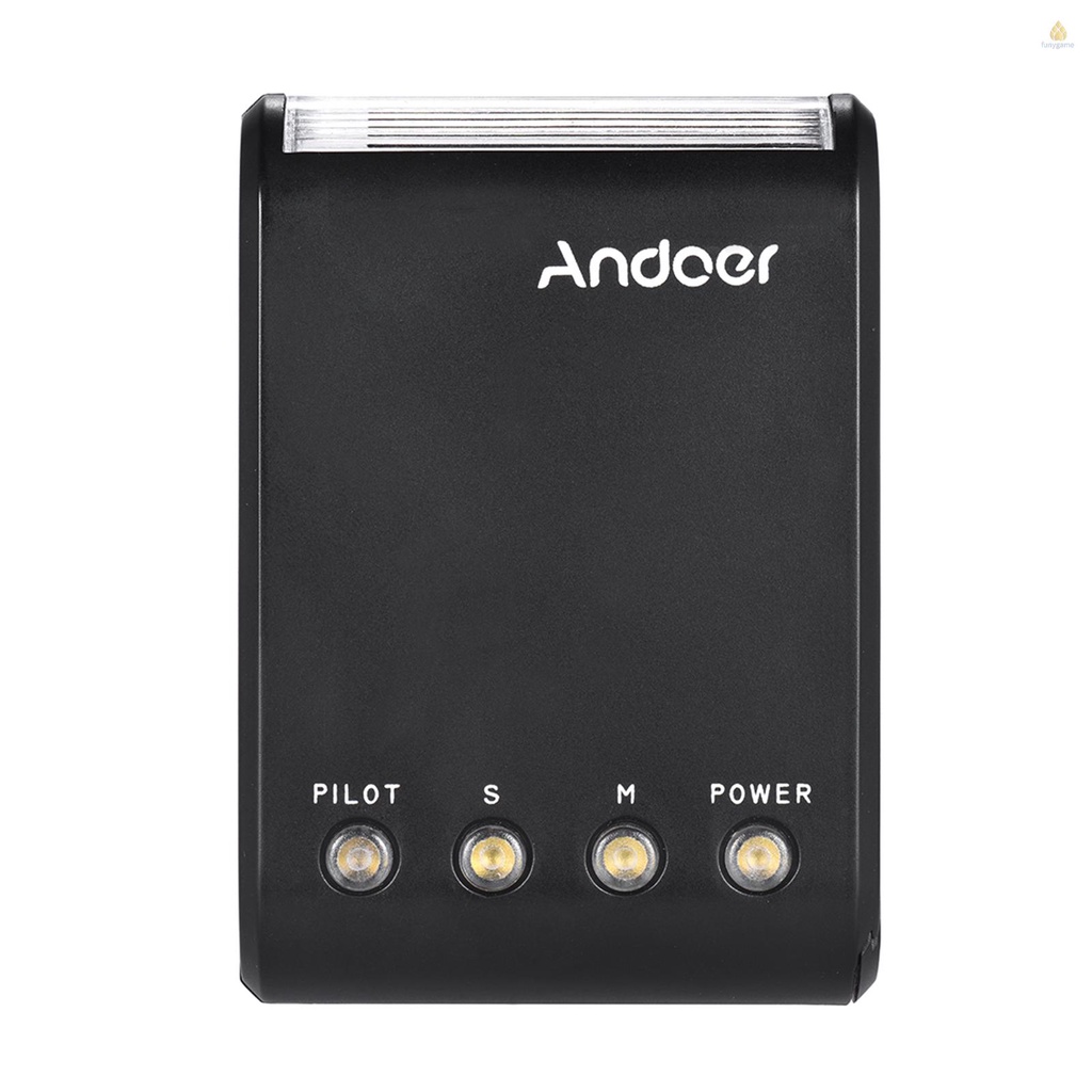 Andoer WS-25 Professional Portable Mini Digital Slave Flash Speedlite On-Camera Flash with Universal Hot Shoe GN18 for Canon  Pentax  a7 nex6 HX50 A99 Camera