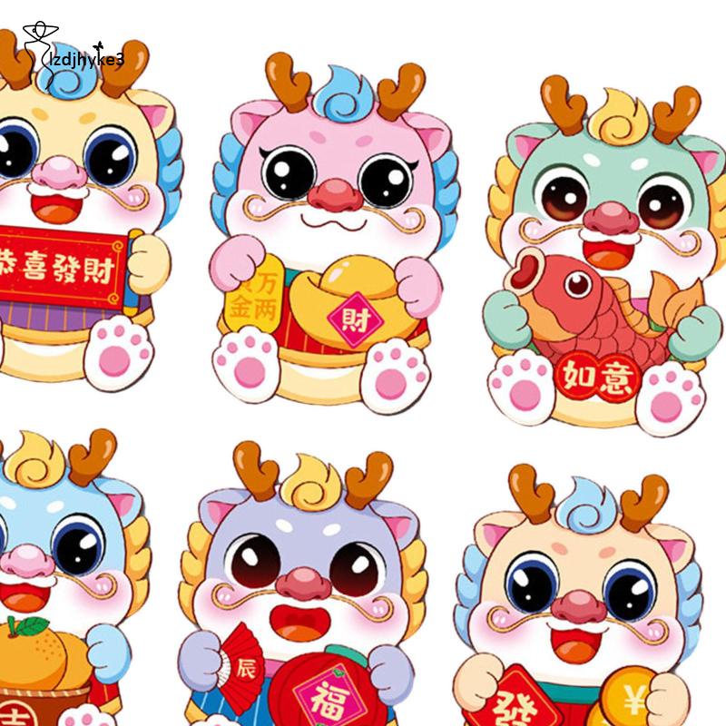 Set 6 bao Lì Xì Đỏ May Mắn Cho Lễ Hội