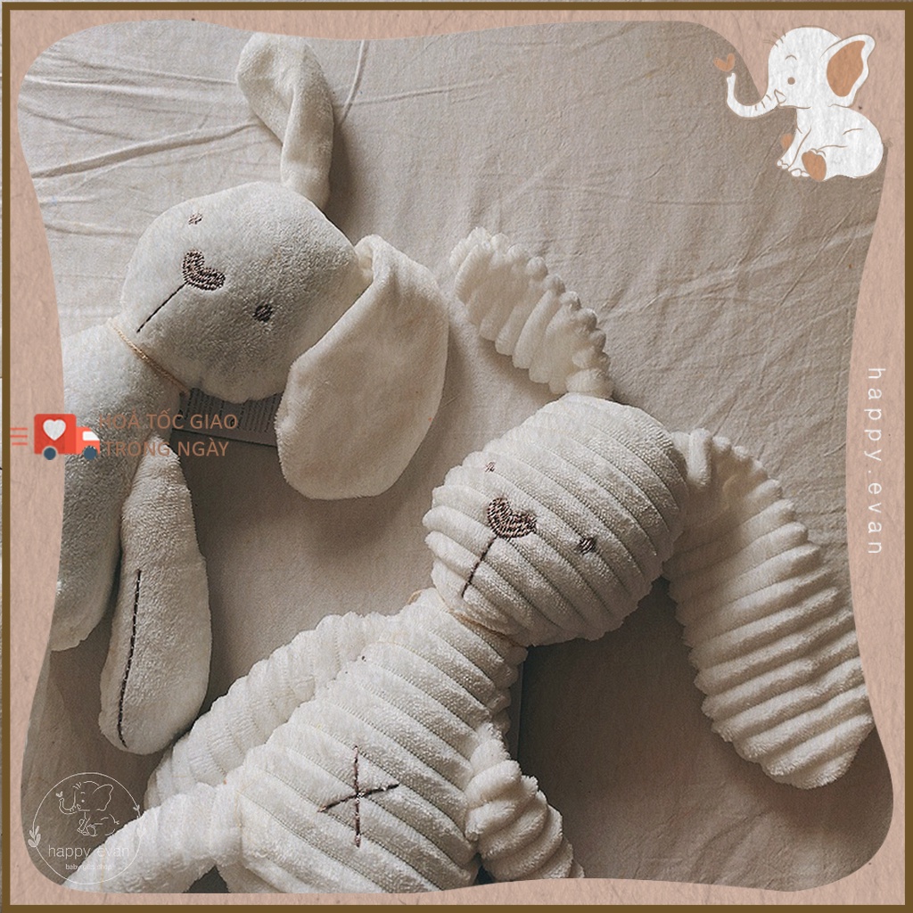 Thú Nhồi Bông Hình Gấu teddy Tai Dài bbsky Thỏ dou An Toàn Cho Bé