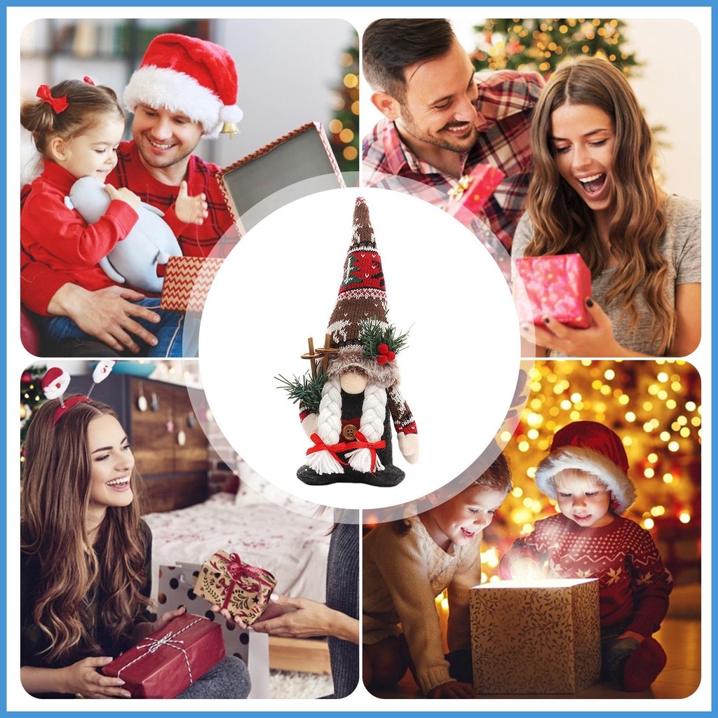 Vòng Nguyệt Quế Nhồi Bông Trang Trí Giáng Sinh