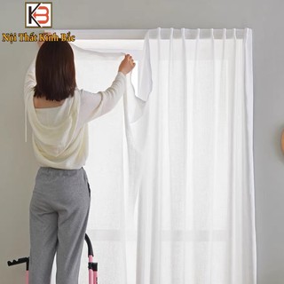 Rèm cửa voan dán tường KB-Rèm voan dán cửa sổ mềm mại Rèm Đệm Kinh Bắc
