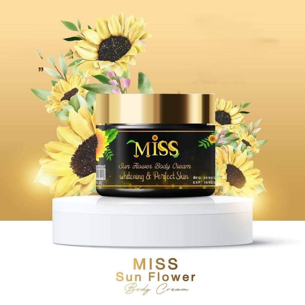 Kem Body Miss Thái Lan Dưỡng Trắng, Makeup, Chống Nắng Hũ Nhỏ 170g