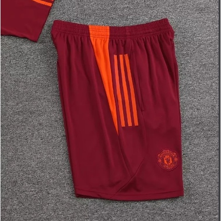 [JGS81] Quần short Training Das MU Đỏ Burgandy