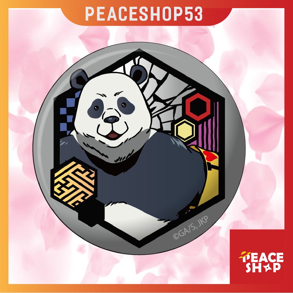 Huy hiệu Anime Jujutsu Kaisen Lấp Lánh Huy Hiệu Anime Chú Thuật Hồi Chiến Phụ Kiện Anime Manga Ver 2 HH04