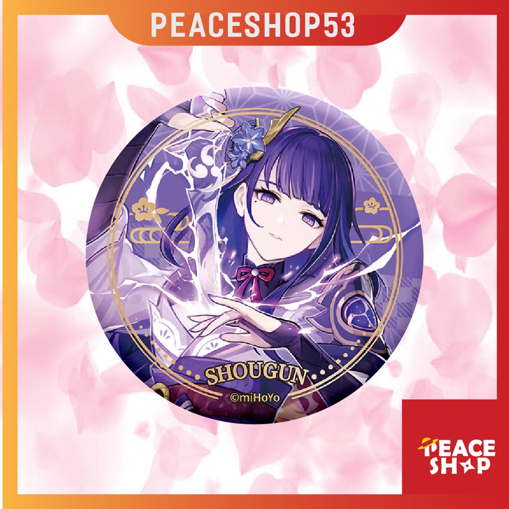 Huy hiệu Genshin Impact Inazuma Lấp Lánh Huy Hiệu Game Genshin Impact Phụ Kiện Anime Manga Ver 10 HH13