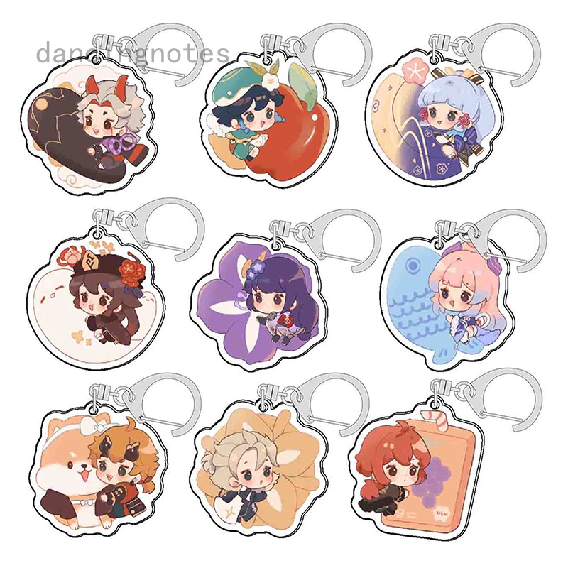 Dn Móc Khóa acrylic Hình Nhân Vật Hoạt Hình anime