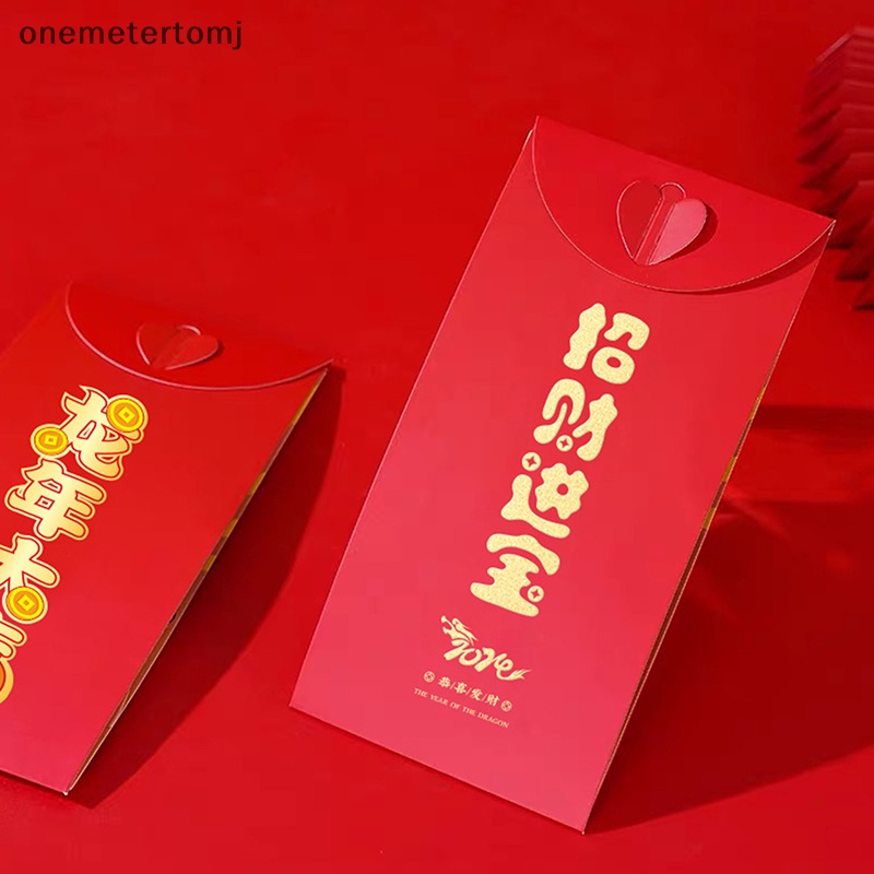 Onemetertomj Bao Lì Xì Đỏ May Mắn Hình Bao Lì Xì 3d Phong Cách Trung Hoa Cho Bé