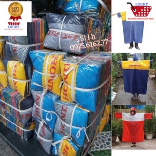 Áo mưa cánh dơi Honda nhựa PVC