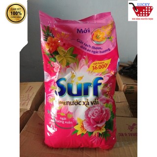 Thùng Bột Giặt Surf 5,5kg/ túi Hương Nước xả vải