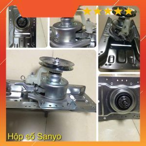  Bộ hộp số máy giặt SANYO 6-7-8-9kg  Hàng MỚI  hộp số li hợp SANYO AQUA 