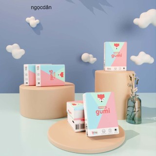 Khăn giấy bỏ túi 4 lớp gumi - giấy mềm mini hàng việt nam