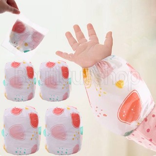 Ống Tay Áo Dùng Một Lần Chống Bụi Chống Nước Thoáng Khí Bảo Vệ An Toàn Cho Trẻ Em