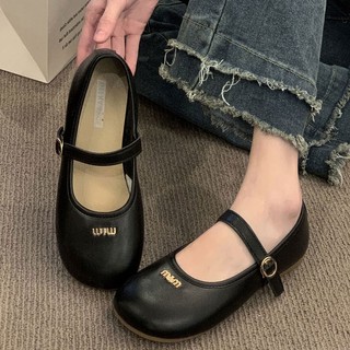Mary jane Giày Búp Bê mary jane Đế Mềm Thoải Mái Thời Trang Hàn Quốc Cho Nữ