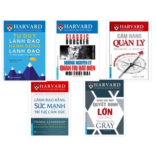 Sách - Combo Lãnh Đạo Tiên Phong Harvard Business Review Trọn Bộ 5 Cuốn - First News