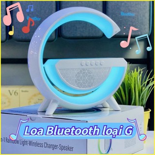 Loa bluetooth mini sạc không dây thông minh - có đèn led rgb nghe nhạc hay âm thanh chuẩn
