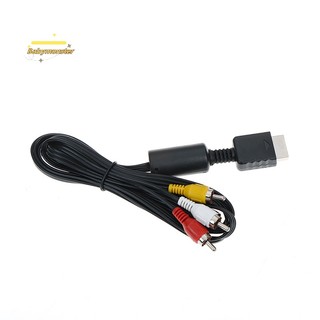 Dây Cáp Âm Thanh av Cho ps2 ps3 play station console [Mới]