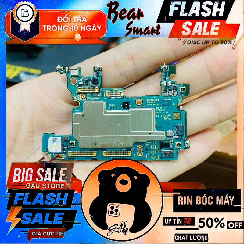 Main Samsung Z Flip 3 5G (SM - F711B) Đã Test Full Chức Năng / Main Rin Bóc Máy / Bo Mạch / Mainboar