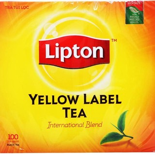 Trà lipton nhãn vàng túi lọc 100 gói x 2g