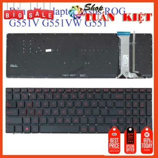 Bàn phím laptop Asus Rog G551 N551 GL552 GL552J GL552JX GL552V CÓ LED