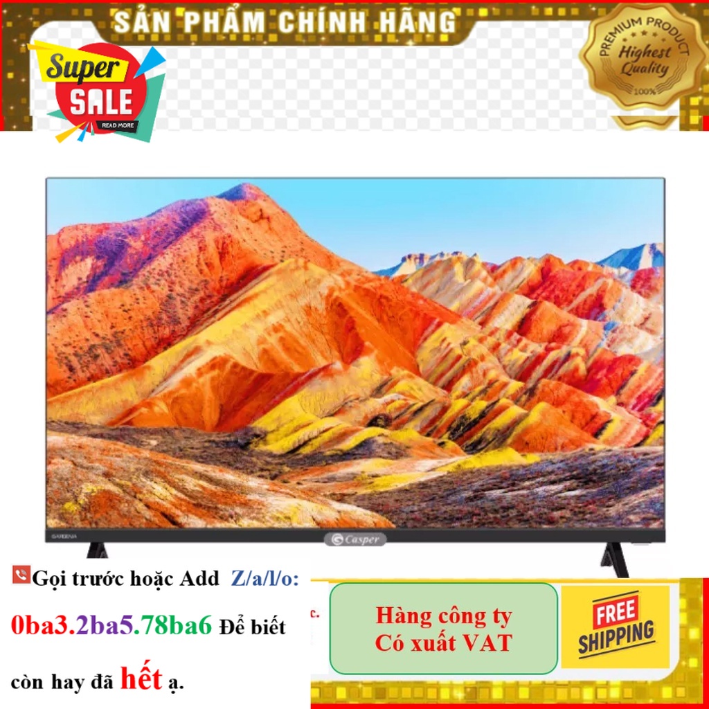 Hãng> [CHÍNH HÃNG] Smart Tivi Casper 32 inch 32HX6200 - Chính hãng, bảo hành 24 tháng