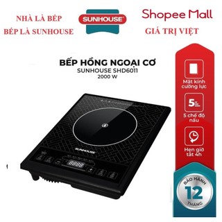Bếp hồng ngoại cơ sunhouse shd6011