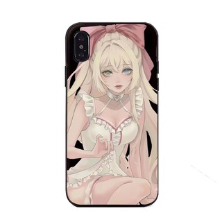 Ốp Điện Thoại Chống Rơi Hình Bé Gái Thắt Nơ Sáng Tạo Cho IPhone7 7plus 8 8plus Xs Xr 11 12 13 14 15 Pro Plus Promax