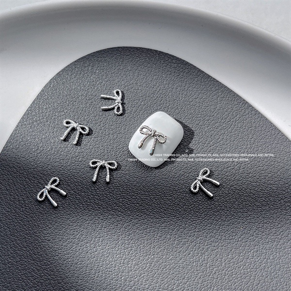 Set nơ thắt kim loại (10 chiếc/túi)
