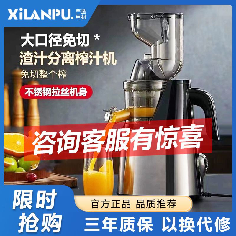 German West Lamp Juicer Home Commercial Large-capacity Juice Residue Separation Multi-functional Fr