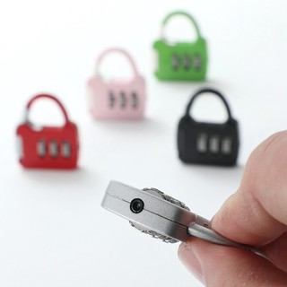 3 Digit Durable Code Combination Password Lock Mini Luggage Case Lock Backpack Padlock -Supermercato