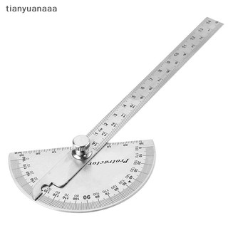 Thước đo góc đa năng 15cm 180 độ bằng thép không gỉ