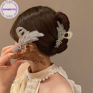 Kẹp Tóc Cá Mập Màu Thạch Cỡ Lớn 13cm xo94bsyyu