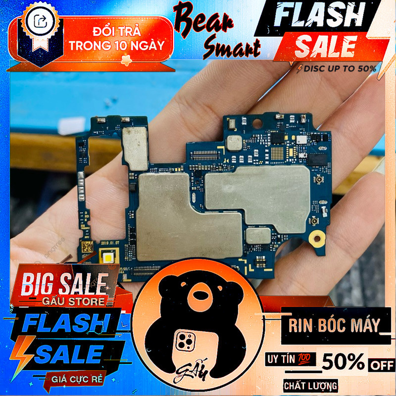 Main Samsung A50 A505F Rin Bóc Máy / Mainboard / Bo Mạch Samsung A50 A505 A505F