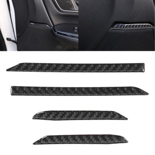 Ssrroo CFTGIW Bảng điều khiển cửa nội thất Trim Dải bằng sợi carbon phù hợp với CRV 2016-2019 Độ nhớt rất dễ dàng và nhanh chóng để cài đặt.